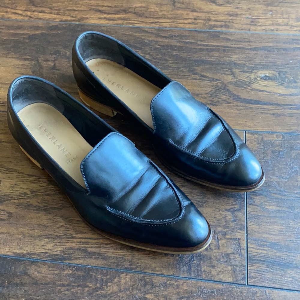 Everlane Italian leather loafers